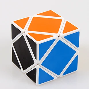 Мою hualong 3x3 Cube Черный/Stickerless-розовый/Stickerless-яркий/белый Скорость Cube Cubo мэджико кубик рубика - Цвет: Lanlan CNewb
