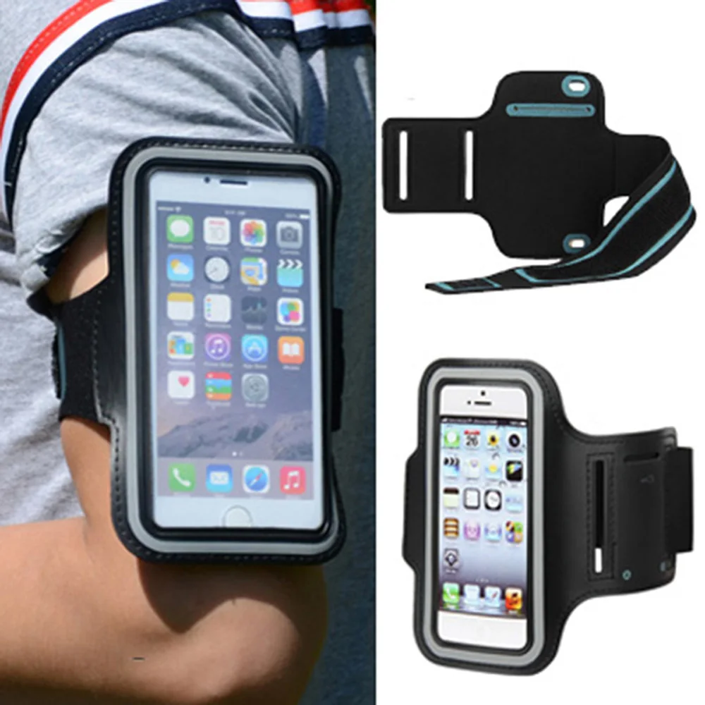 Image result for Haissky HSK-64 Outdoor Running Waterproof Touch Control Armband Arm Bag for iPhone 6s Mobile Phone - Orange