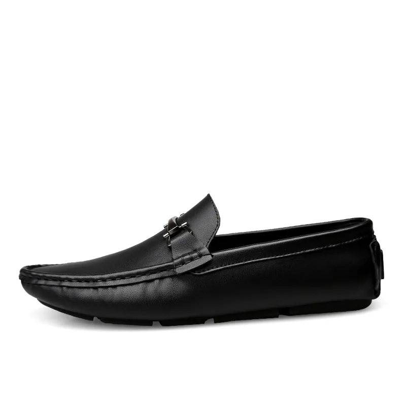 Итальянская мужская обувь; Повседневная Брендовая обувь без шнуровки; официальная Роскошная обувь; мужские лоферы; мокасины из натуральной кожи; коричневая обувь для вождения