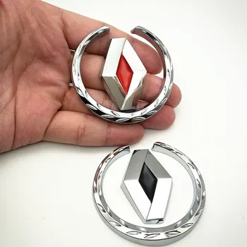 car styling case for renault duster megane 2 logan Scenic TwinGo clio metal Badge sticker metallic emblem car accessor car styling metal car sticker accessories case for dacia duster logan sandero lodgy pads interior accessories car styling