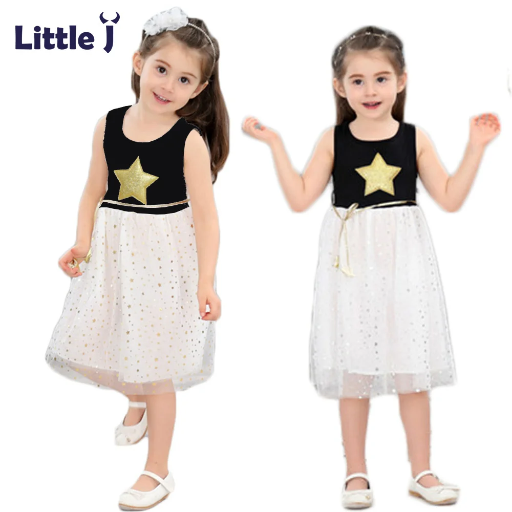 Buy Clearance Summer Star Sequins Tulle Girls Dress