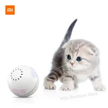 Xiaomi Petoneer Pet smart companion ball игрушка для кошек Встроенная кошачья мяча коробка неправильная прокрутка забавный кот артефакт Умная игрушка для домашних животных
