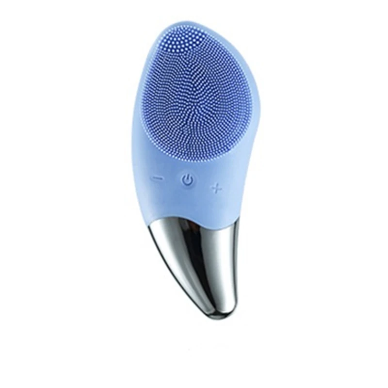 

MIQMI Waterproof IPX7 Ultrasonic Skin Clean Beauty Cleanser Silicone Facial Cleansing Brush