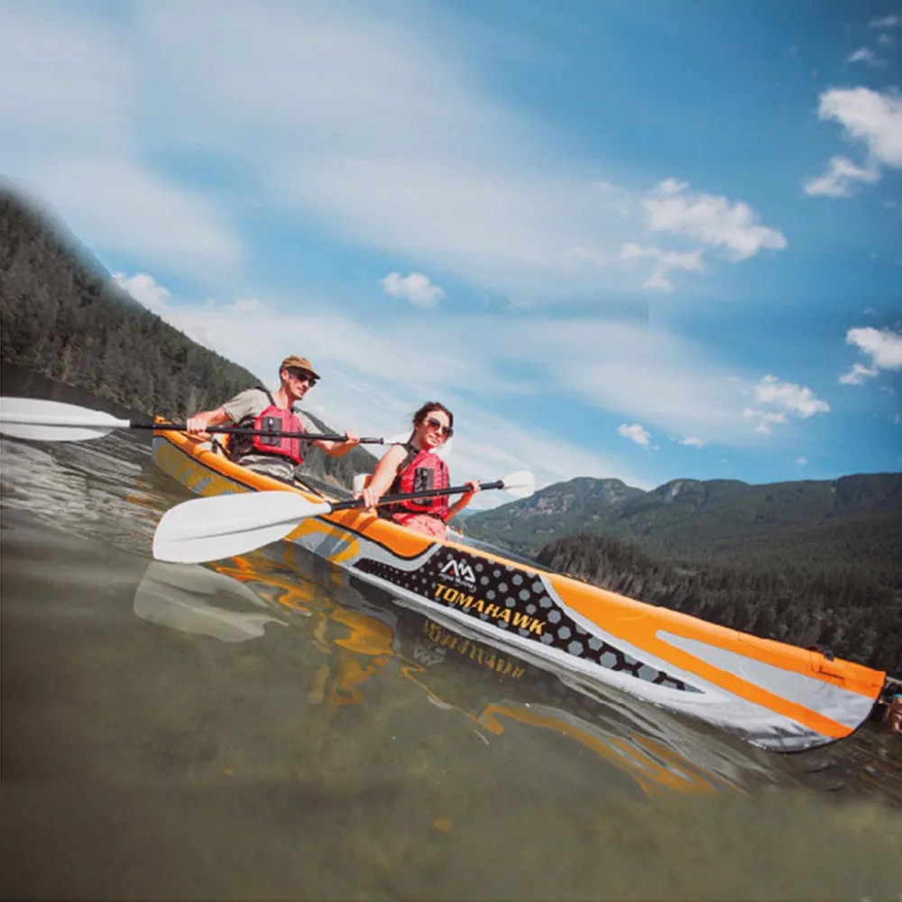 

Aqua Marina Tomahawk 10'8" TH-325/425 inflatable boat kayak canoe pvc dinghy raft Advanced Drop-Stitch Kayak