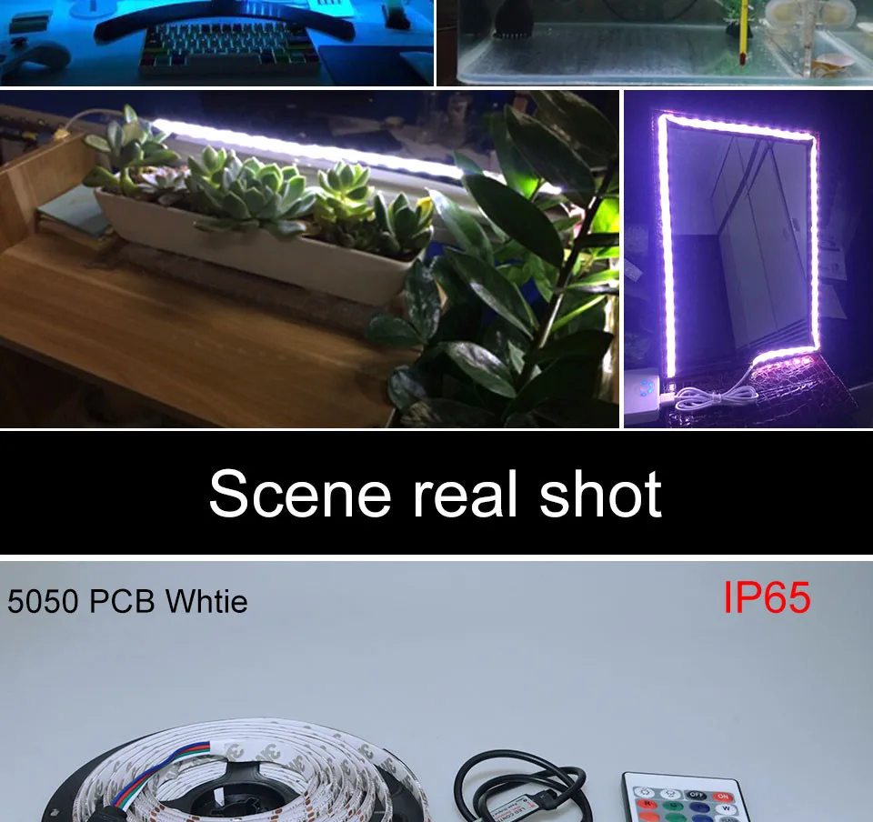 USB led strip light 5050SMD12