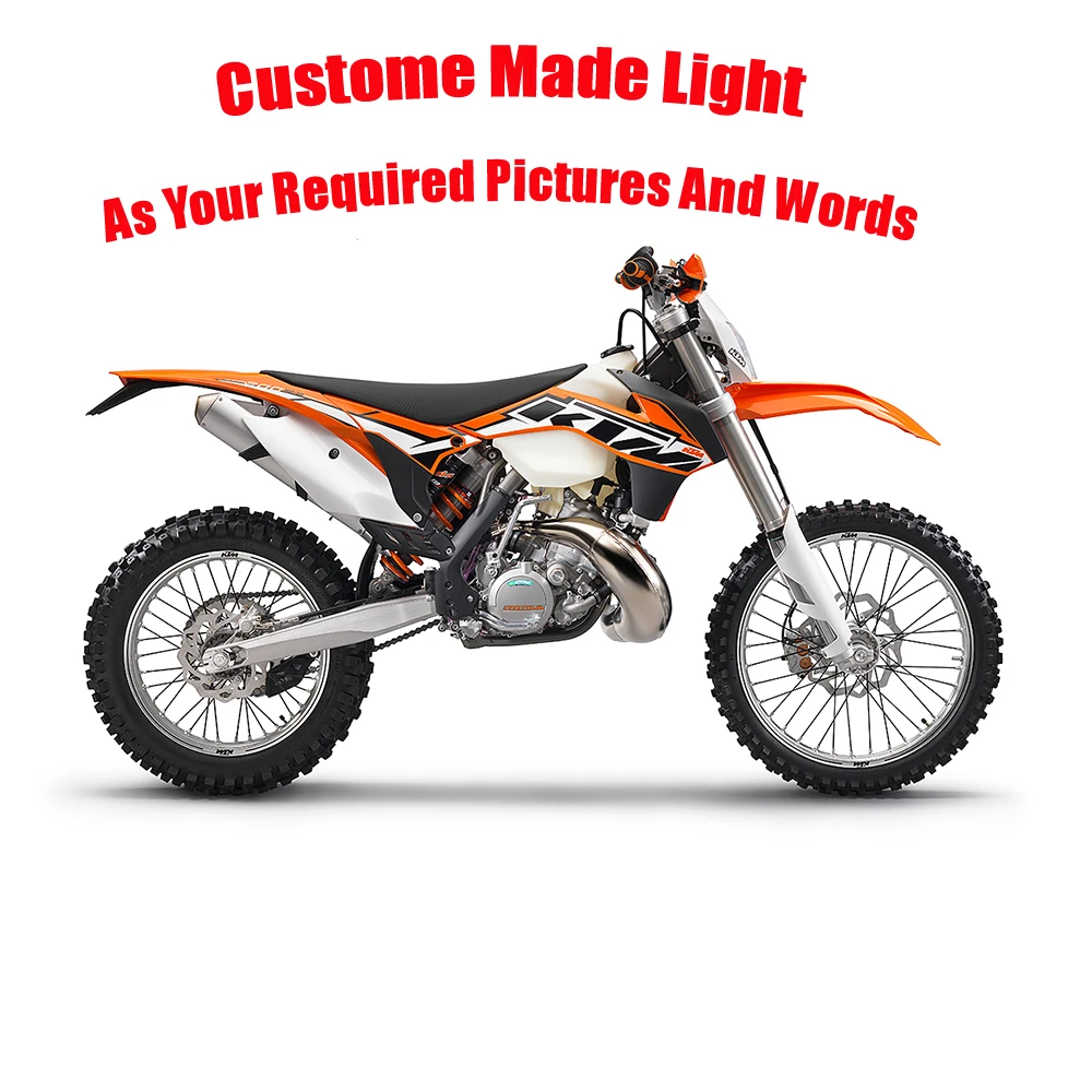 

Customize Motocross Motorbike Remote Control or Touch Switch 3D LED Night Light 7 Color Changing Decor Lamp as Gift IY803726-14