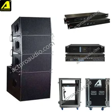 Профессиональное аудио Q1double 10 дюймов двухсторонний Мини громкоговоритель линейной цепочки PA динамик звуковая система сценическая Колонка линейного массива