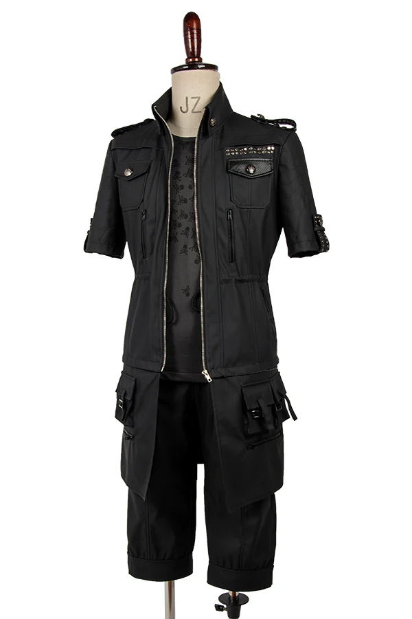 Костюм для взрослых FF XV FF15 Noctis Lucis Caelum Noct костюм косплея Мужской и Женский