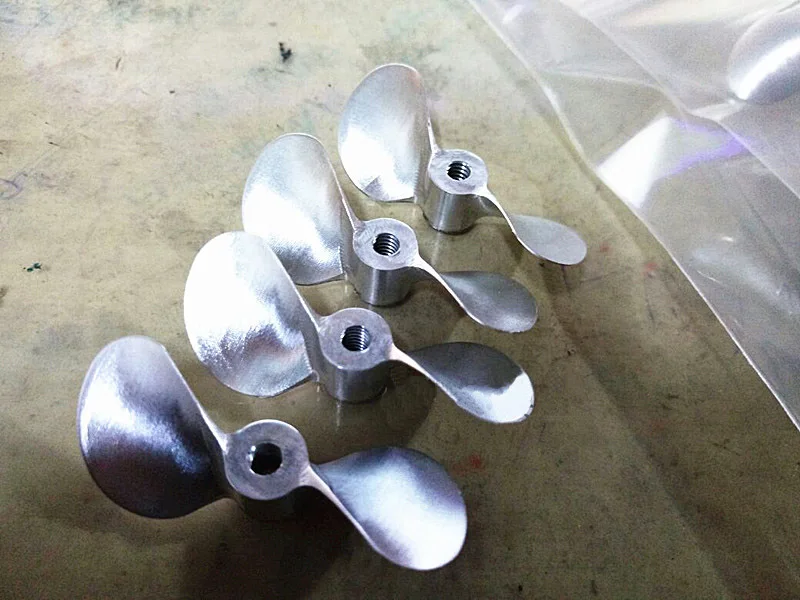 1PC F3 ECO CNC 7075 Aluminum Alloy Propeller 2 Blades Full Immersion Paddle Aperture 4mm Diameter 40mm Prop for RC Boat Model 1PC F3 ECO CNC 7075 Aluminum Alloy Propeller 2 Blades Full Immersion Paddle Aperture 4mm Diameter 40mm Prop for RC Boat Model