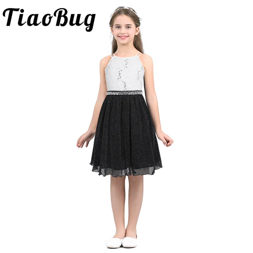 Tiaobug/милое Пышное Платье для девочек Кружевные платья принцессы с цветочным