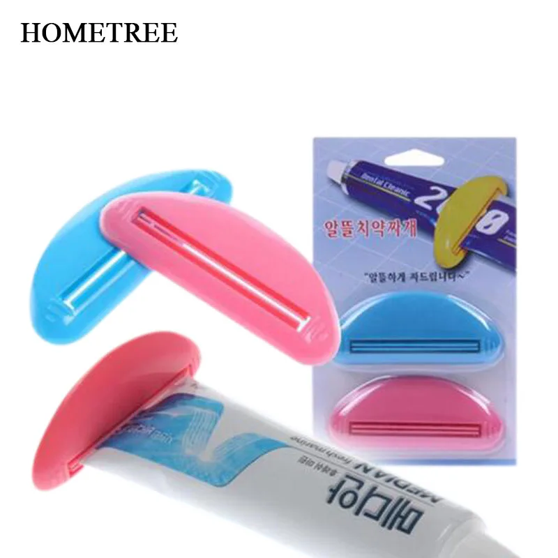 2pcs Dispenser Squeeze Tube Squeezer Easy Toothpaste Facial Cleanser xian mRMah 