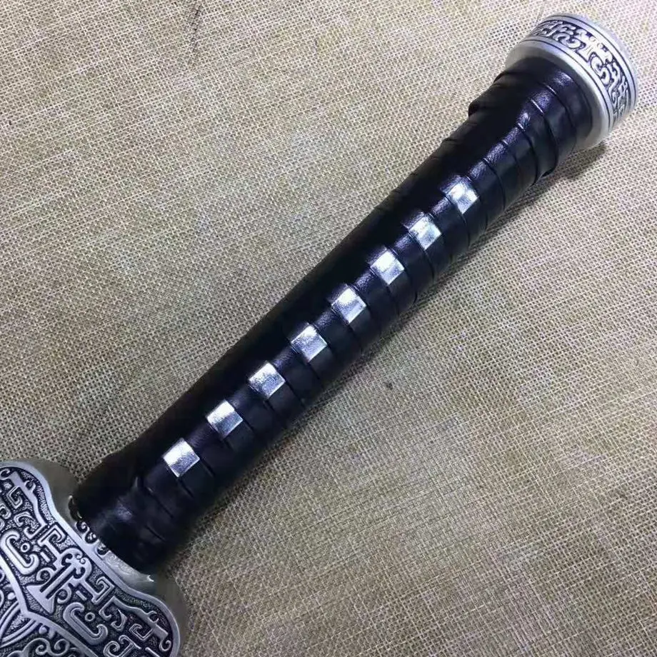 Handmade Chinese Wushu Sword Sharp HRC60 Manganese Steel Kung Fu Broadsword Dao Full Tang
