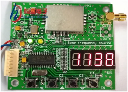 

Broadband Frequency Synthesizer Signal Source PLL Module ADF4351 4350