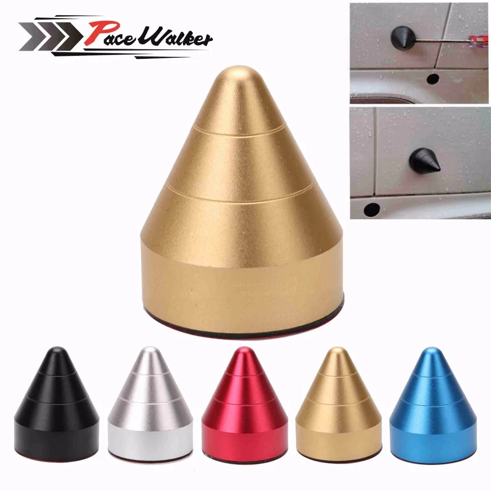 

2Pcs Universal Rear Bumper Spikes Guards Protectors Sharp Cone For Smart For 2 With Glue