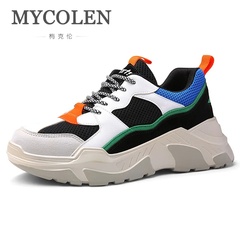 

MYCOLEN Men Sneakers New Casual Shoes Luxury Brand Top Fashion Men Handmade Mans Outdoor Footwear Tenis Masculino Adulto
