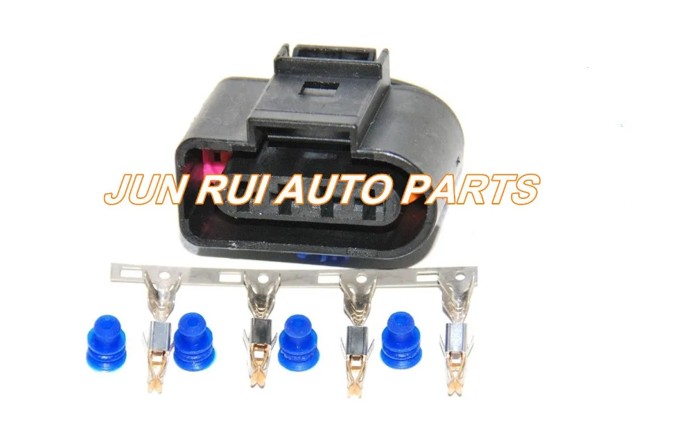 4 Pin/Way Automotive Ignition Coil Electrical Connector Repair Kit Case For Audi Volkswagen