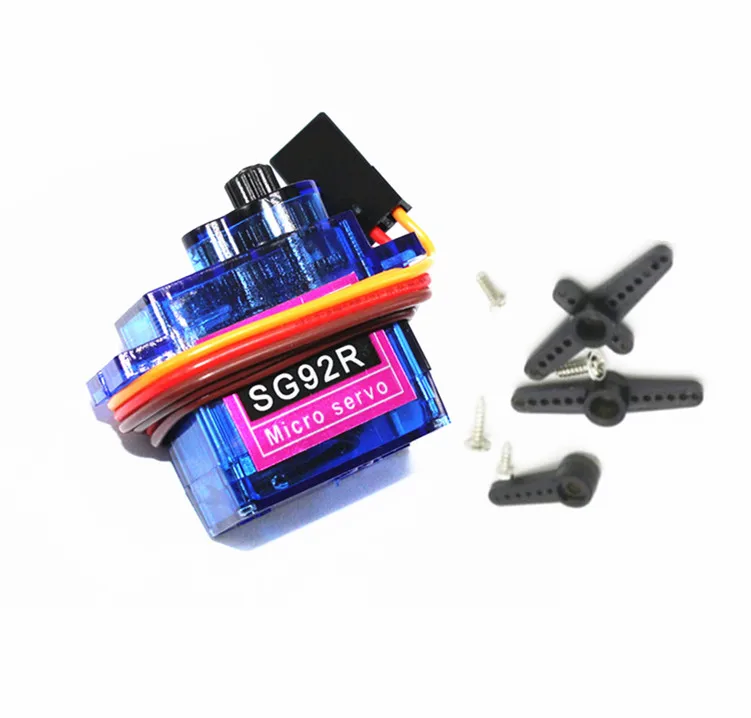 10 шт. SG92R Micro 9g сервопривод нейлоновые шестерни из углеродного волокна Замена SG90