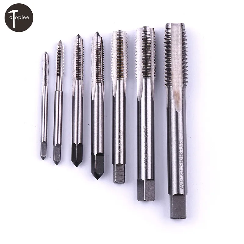 1pc HSS M10 X 1.25mm Plug Left Tap and 1pc M10 X 1.25mm Left Die Threading Tool