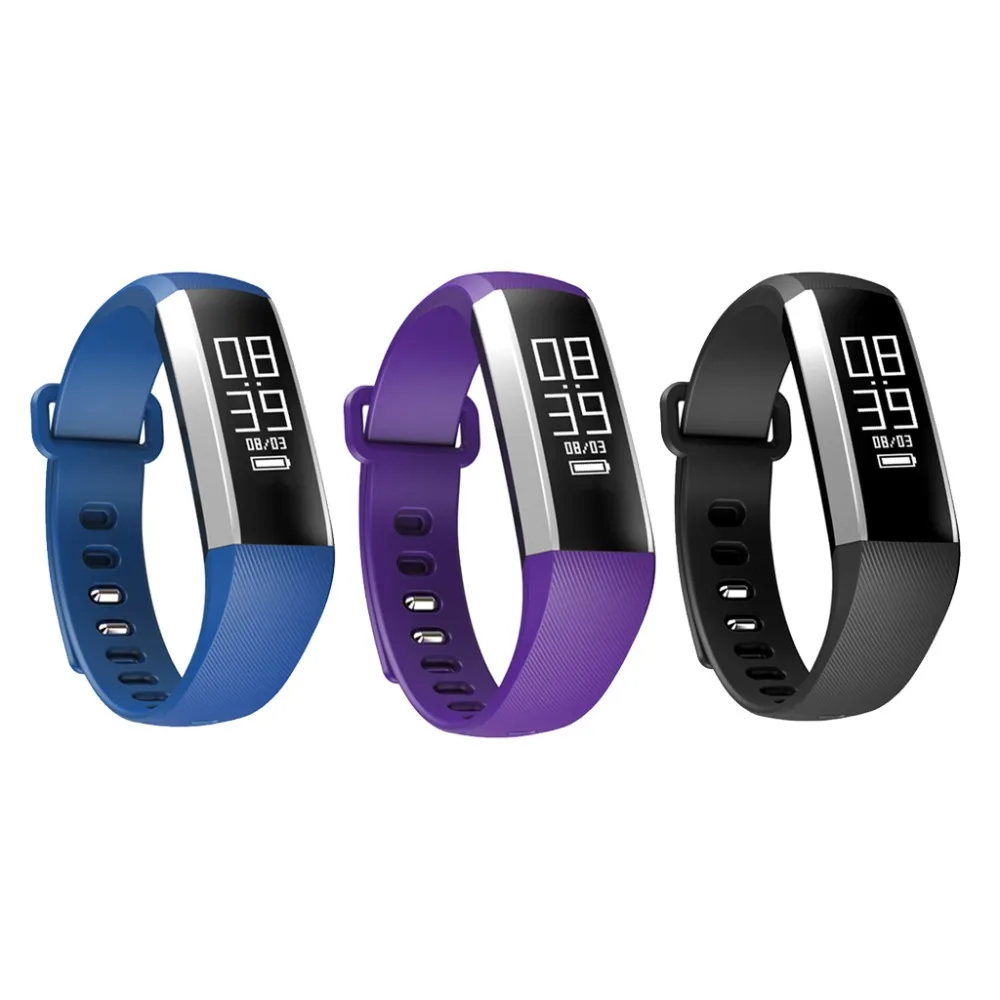 Bluetooth 4 0 Smart Wrist Watch Blood Pressure Heart rate monitor Pedometer Fitness Tracker Bracelet For