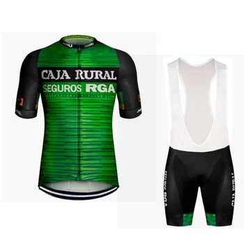 

2019 pro team caja rural italy power band cycling jersey kit summer breathable cycle cloth MTB Ropa Ciclismo Bicycle maillot gel