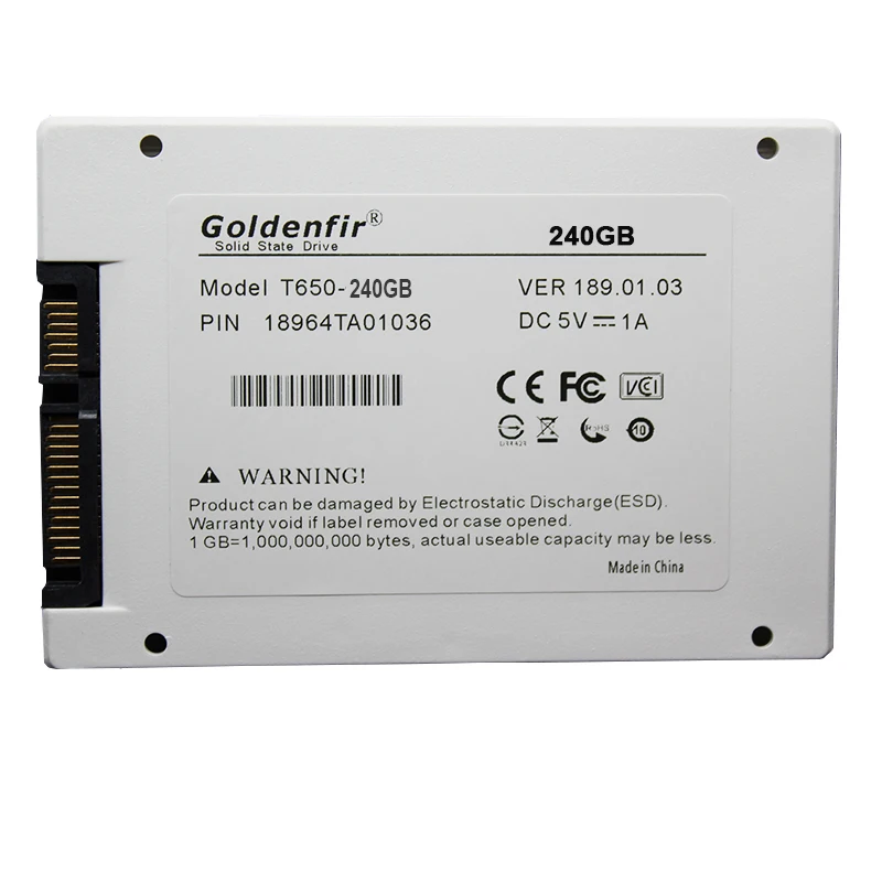 Goldenfir Самая низкая цена SSD 240GB 120GB твердотельный жесткий диск 128GB 256GB Накопитель SSD 240g диск
