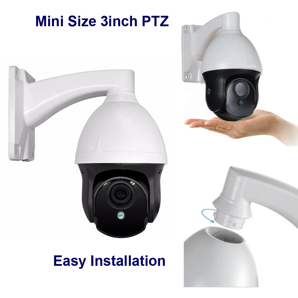 Cctv камера видеонаблюдения HD 1080P AHD мини PTZ купольная скорость ИК 3X зум 3 дюйма 2 8 мм