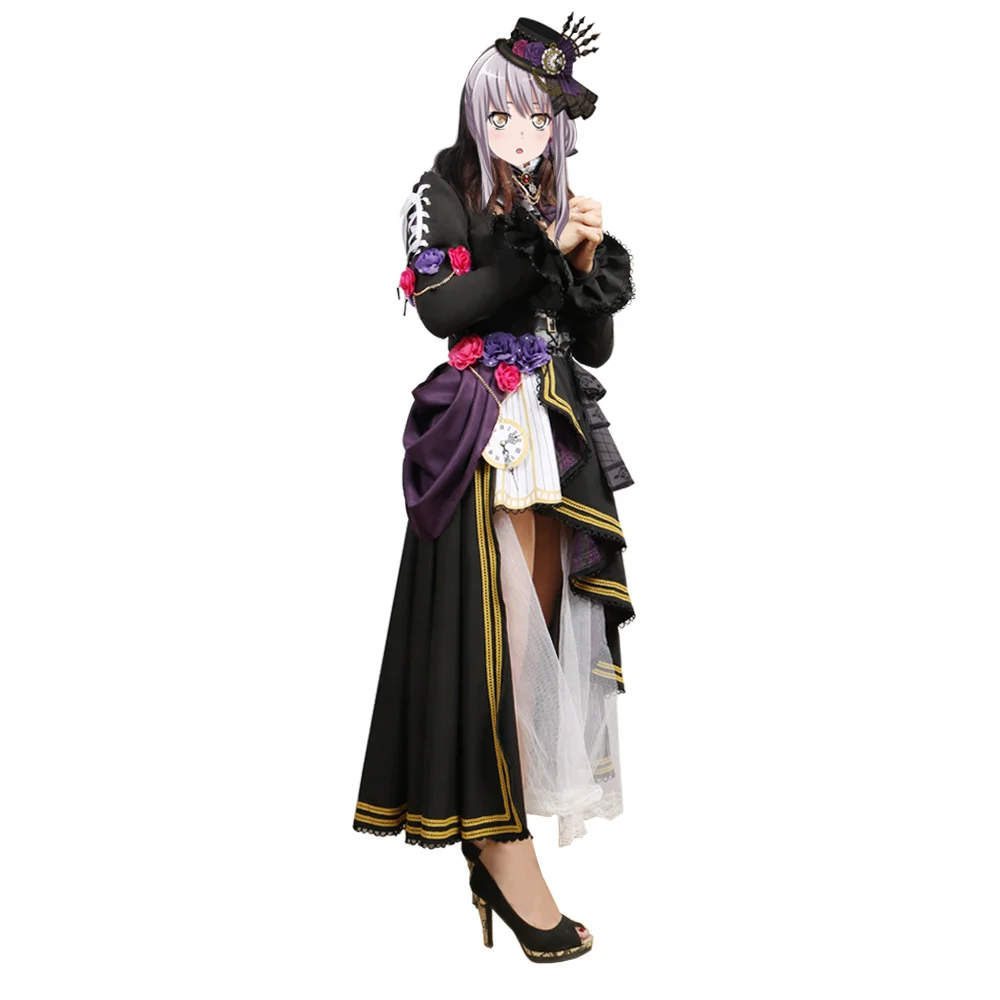 Free Shipping Cosplay Costume Bang Dream Roselia Neo Aspect Minato Yukina Uniform Halloween Christmas Anime Custom Made Anime Costumes Aliexpress