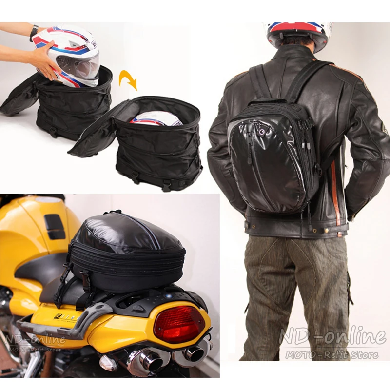 Многофункциональный мотоцикл сумка седло сумки водонепроницаемый Mochila Moto Racing рюкзак багажный шлем дорожная сумка