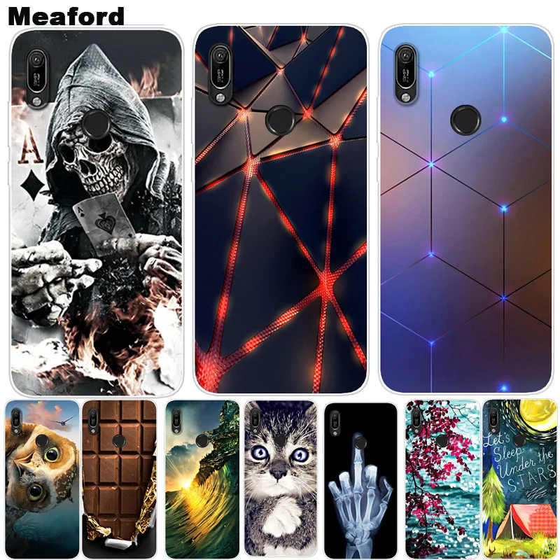 

Honor 8A Case For Huawei Honor 8A Cover Soft Silicone Back Cover Phone Case on For Huawei Honor 8A JAT-LX1 8 A A8 Honor8A 6.09