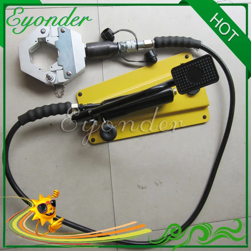 7842A A/C AC Air Conditioning Conditioner Foot Operated Hose Crimper
