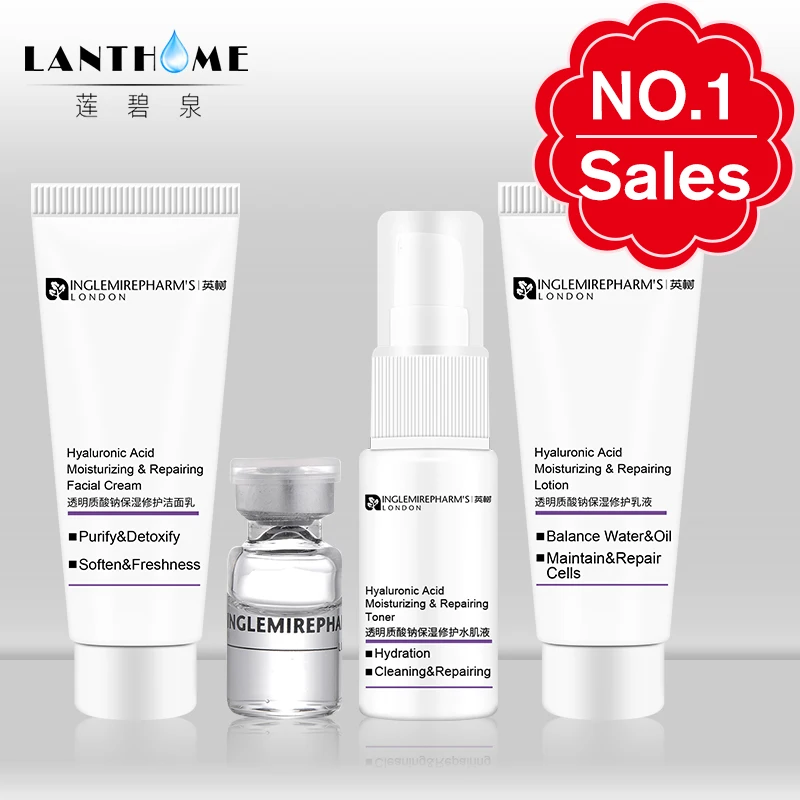 Lanthome EGF Hyaluronic Acid six peptide Peg Serums moisturizing
