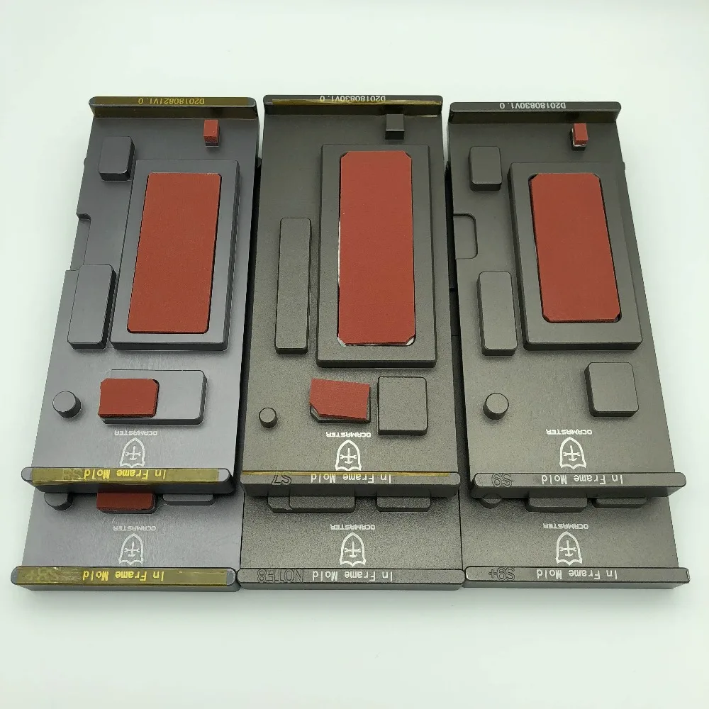 OCA Master in frame mold для samsung s7 edge s8 s8 plus s9 s9 plus Note 8 inframe форма для ламинирования со средней рамкой ламинирование