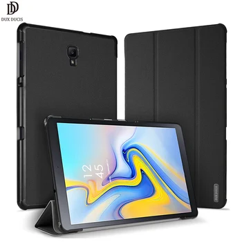 

DUX DUCIS Leather Smart Case For Samsung Galaxy TAB A2 10.5 Flip Cover For Samsung TAB A2 10.5 / TAB A 2018 10.5 T590 Wake Up
