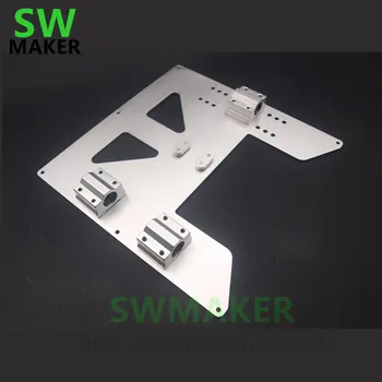 SWMAKER Upgrade Y Carriage Anodized Aluminum Plate with timing clamp Drylin RJ4JP-01-08 block kit for Anet A8 A6 3D Printer
SWMAKER Upgrade Y Carriage Anodized Aluminum Plate with timing clamp Drylin RJ4JP-01-08 block kit for Anet A8 A6 3D Printer