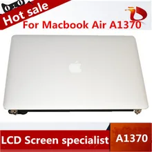 new Original For Apple Macbook Air A1370 LCD Screen Assembly MC505 MC506 MC968 MC969 MD223 MD224 LCD Screen Assembly 2010-2012