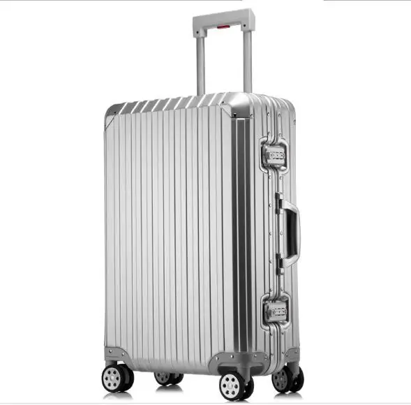 20 inch 29 Aluminum-magnesium Alloy Rolling Luggage Boarding Spinner Wheel Suitcase valise Trolley Hardside Box XL030