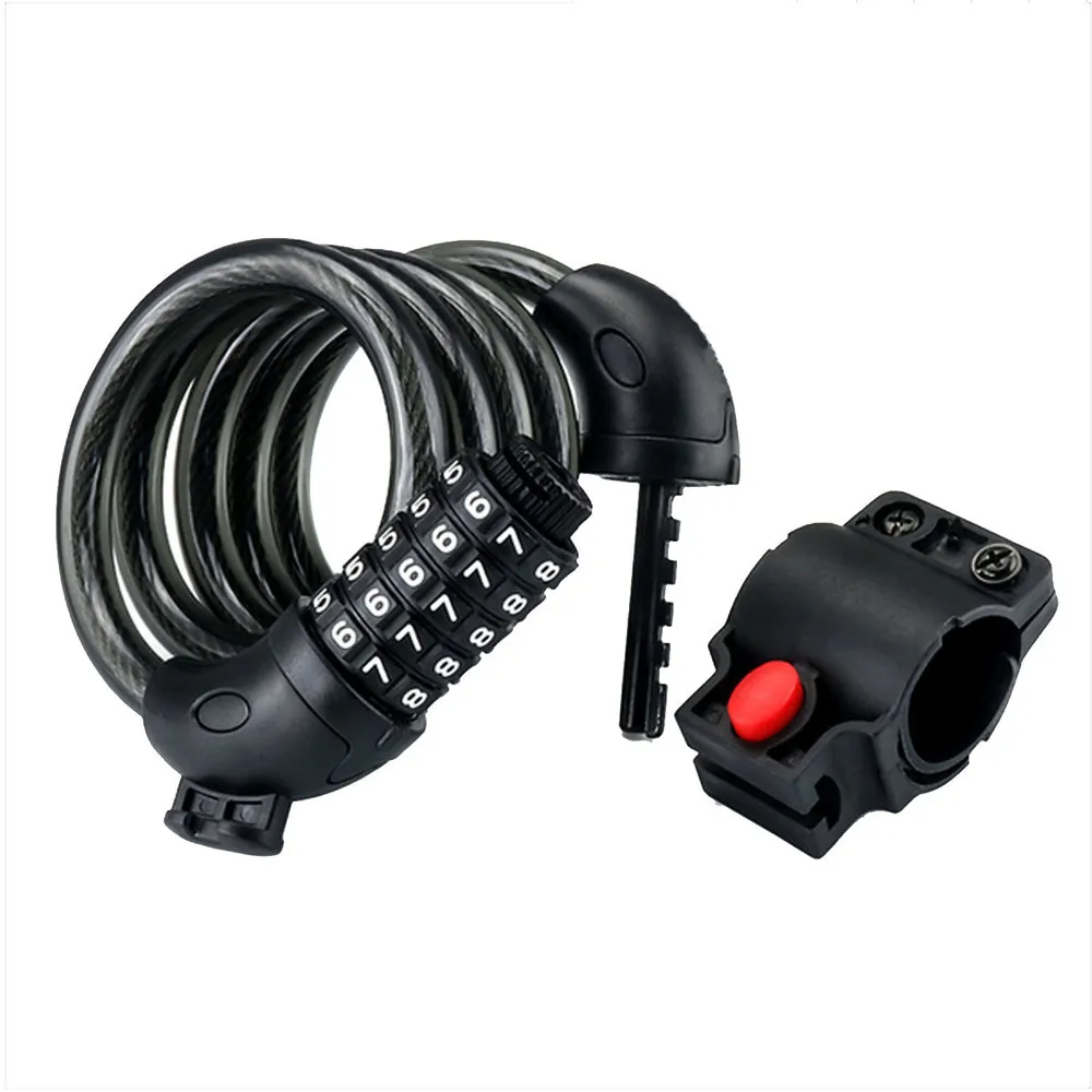 Bicycle Lock Bike Lock High Security 5 Digit Resettable Combination