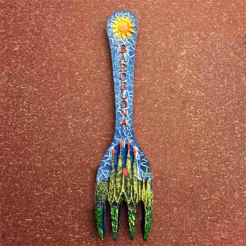 Lychee Барселона Sagrada Familia соборный холодильник магнитная наклейка знаменитый