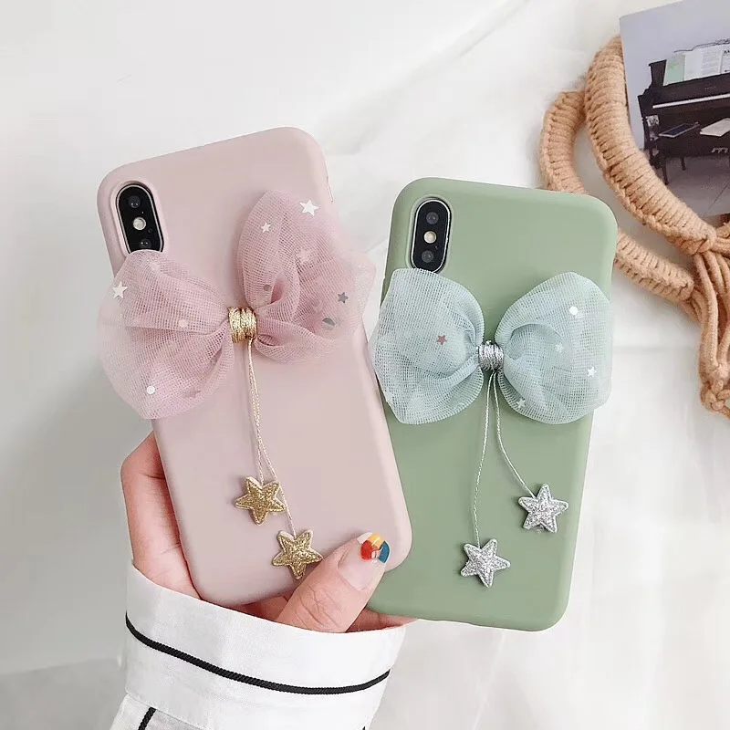 Роскошный мягкий силиконовый 3D чехол для iphone 7 8 6 plus X XR XS MAX 11 Pro Чехол samsung galaxy S8 S9 Note