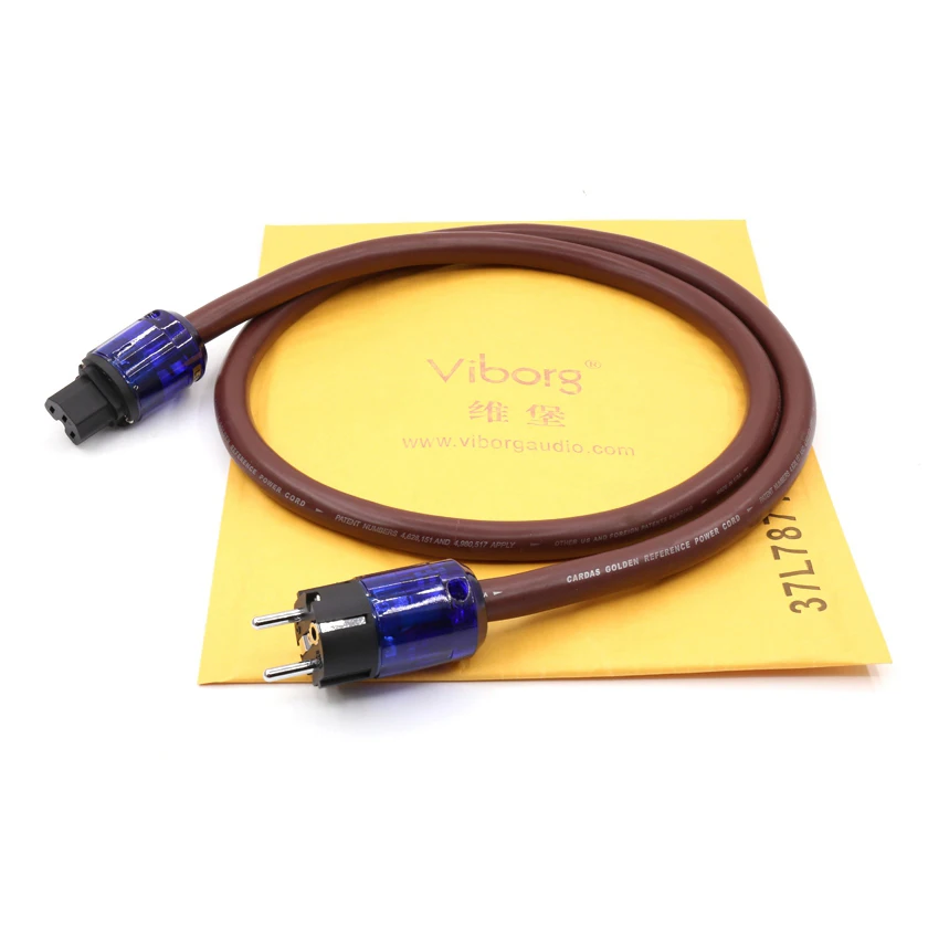 Free shipping CARDAS Golden Reference HiFi audio power cable with