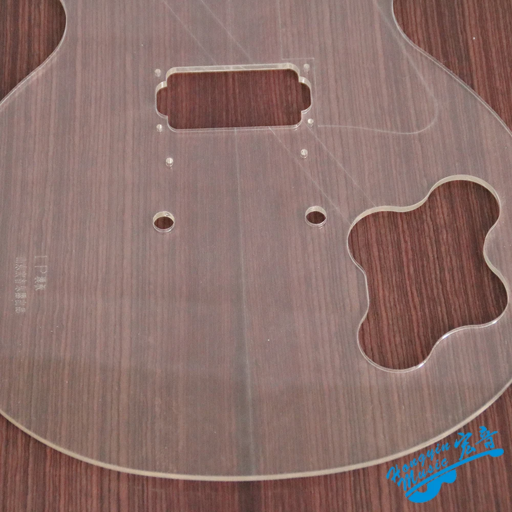 Moldes de Guitarra Transparente de Acrílico Fabricação de Modelos Elétrica Estilo Forma lp - Image 4
