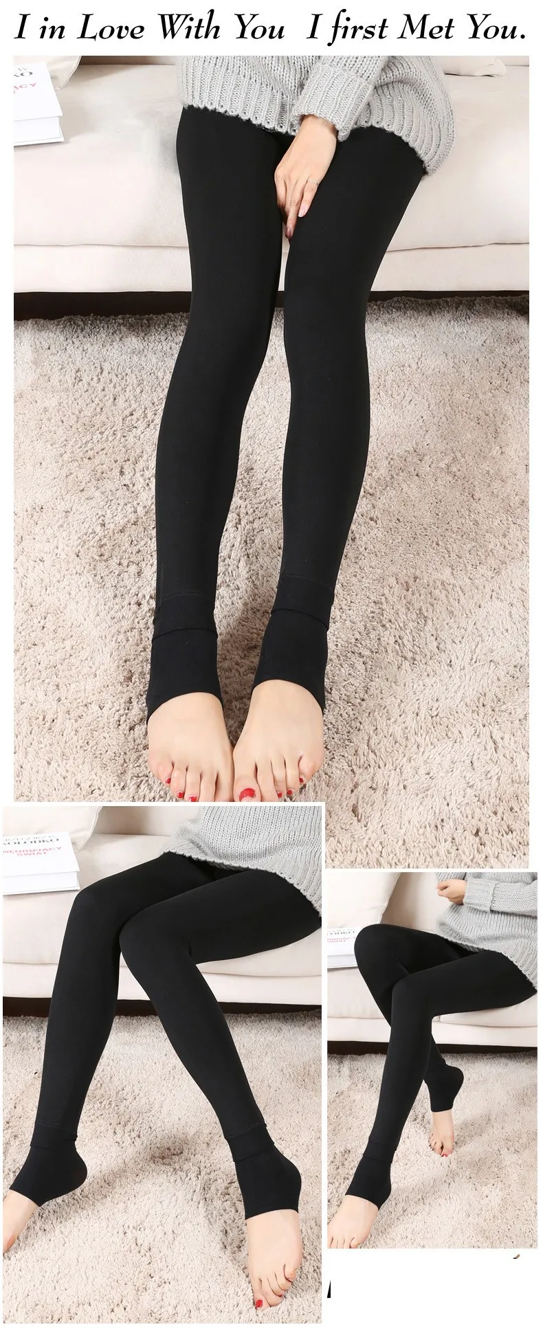 yoga leggings [DINGDNSHOW] Fashion Winter Leggings Adult Cotton Skinny Pants Fuzzy Wuzzy Warm Women Leggings Soild Thicken Women's Clothing workout leggings