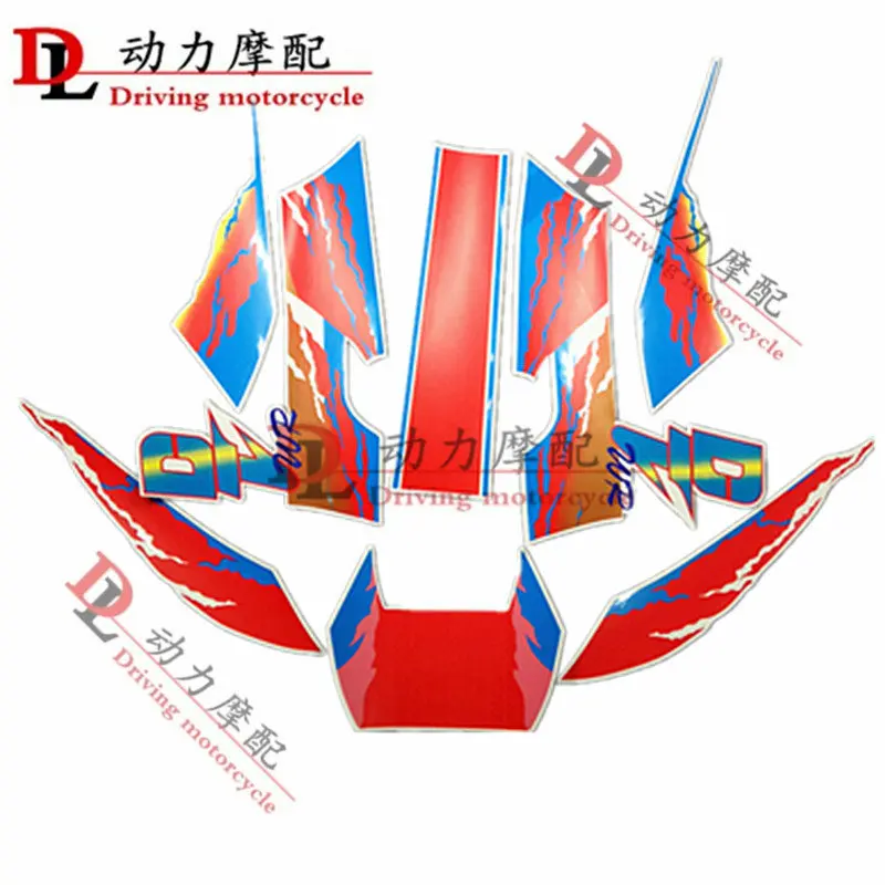 

Brand New Motorcycle Complete Graphic Kit Dirt Bike Sticker Fuel Tank Decal Gas Tank Decals For Yamaha DT200WR