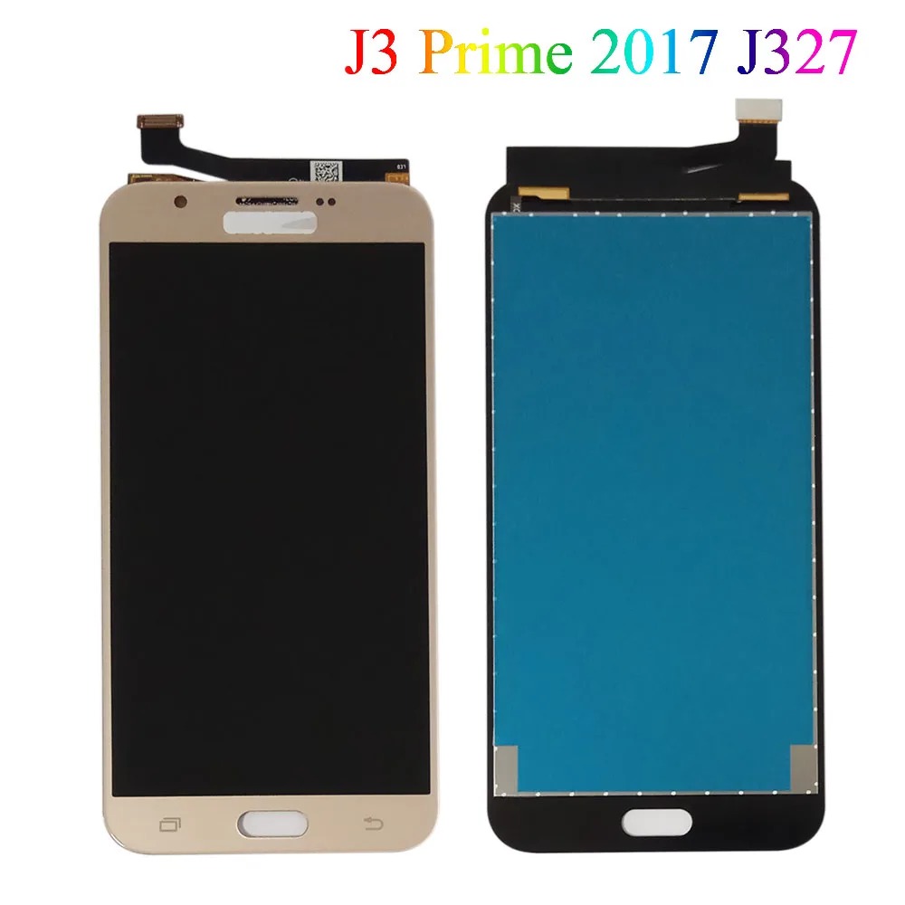Для SAMSUNG GALAXY J327 lcd J3 Prime 2017 Emerge 2nd J327W J327V J327T J327P Luna Pro SM-J327 дисплей с сенсорным экраном