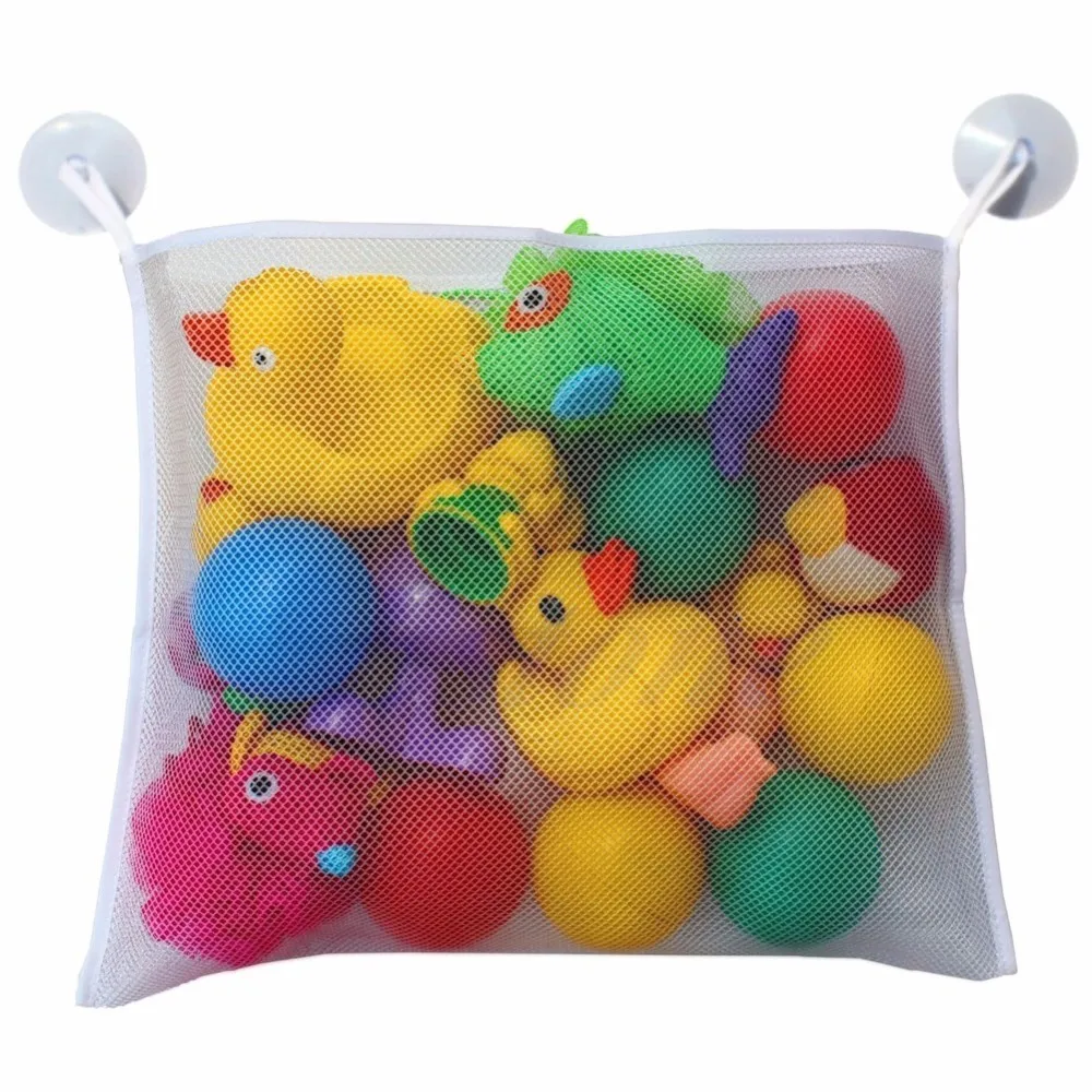 Новые корзины для хранения для ванны гамак для игрушек для детей, для малышей игрушки вещи аккуратная сеть Организатор корзины для хранения корзина для хранения