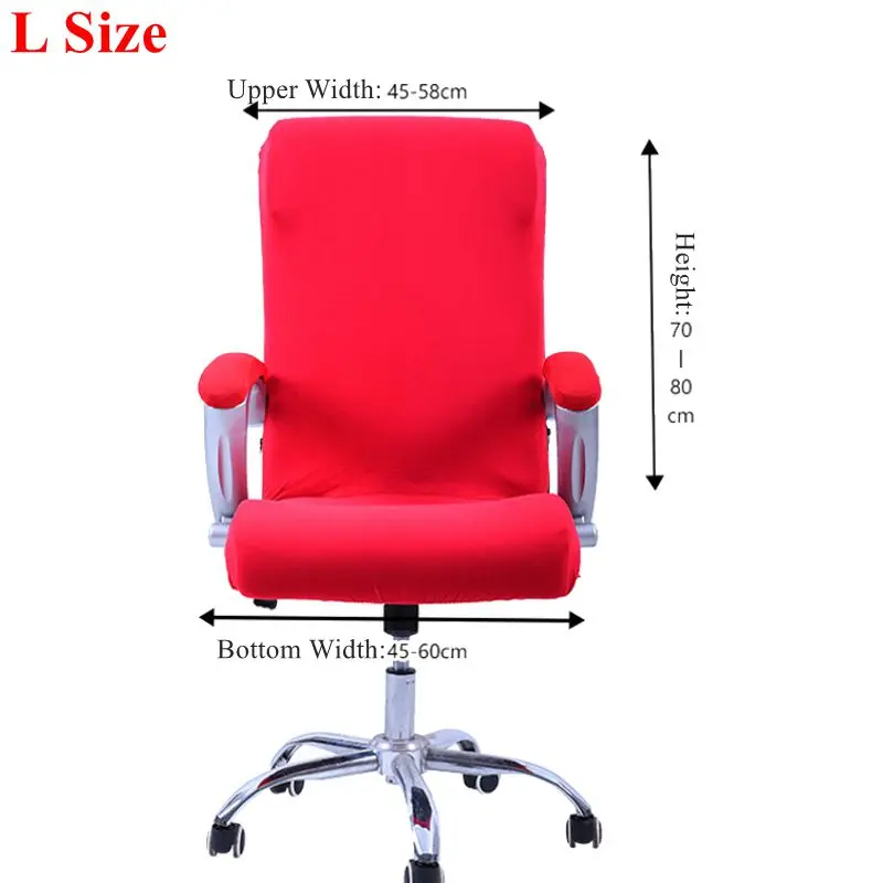 Aliexpress S M L Spandex Office Chair Covers Slipcover Aliexpress S M L Spandex Office Chair Covers Slipcover Armrest Cover Computer Seat Stool Swivel Elastic Antimacar From