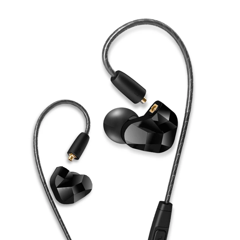 

Moxpad X9 Pro Dual Dynamic In ear sport Earphones with Mic for iPhone Samsung Mobile Replacement Cable Noise Isolating Headsets