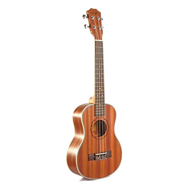 Укулеле Лады для гитары Sapele палисандр 4 струны Гавайская гитара УКУ Акустическая гитара Ukelele