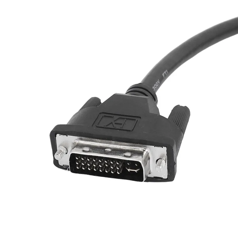 Кабель DVI VGA I с двумя разъемами 24 + 5 к папа M/M видео кабель UY8|Кабели VGA| |