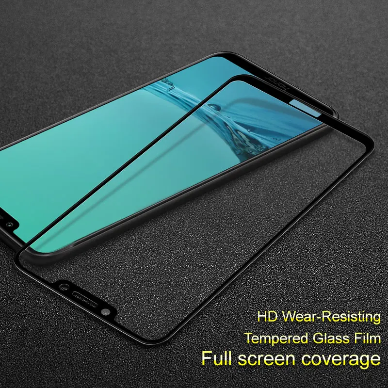 

Glass For 2018 Huawei Honor Play glass 6.3" tempered glass film Imak Full coverage Screen Protector fullscreen cover protection